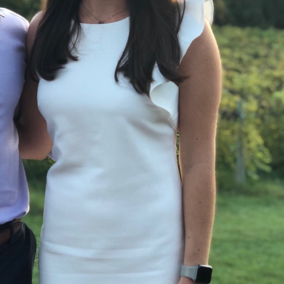 Like new white lulus dress - Picture 3 of 5